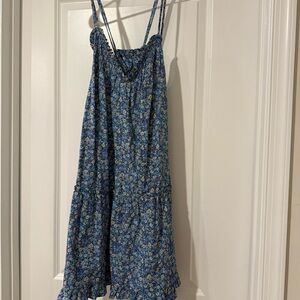 Universal Thread Blue Floral Dress NWOT